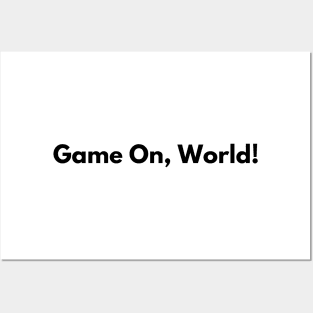 game on world Posters and Art